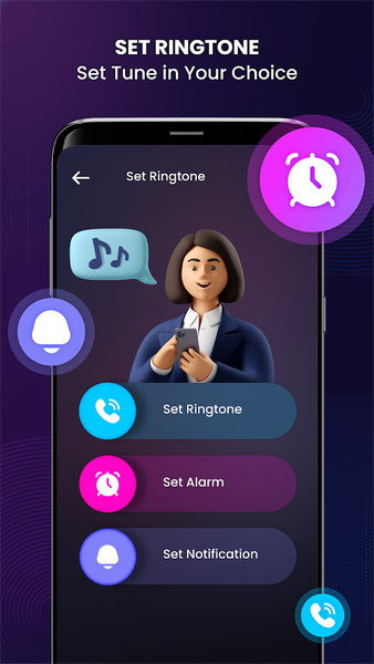 Phone Ringtones & Wallpapers - عکس برنامه موبایلی اندروید