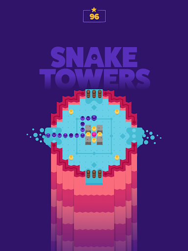 Snake Towers - Gameplay image of android game