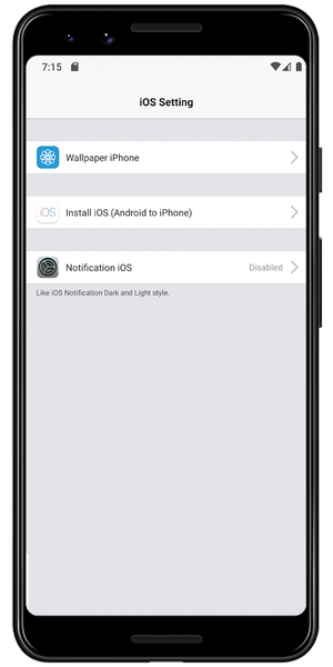 Notification iOS - عکس برنامه موبایلی اندروید