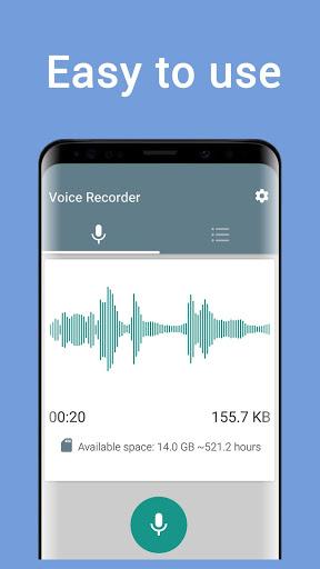 Voice Recorder - عکس برنامه موبایلی اندروید