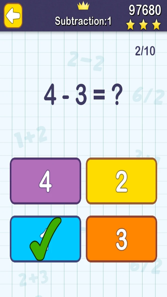 Maths Learning: Add, Subtract - عکس بازی موبایلی اندروید
