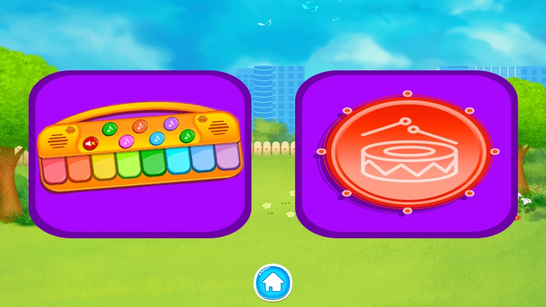 Piano and Drum Instruments - Gameplay image of android game