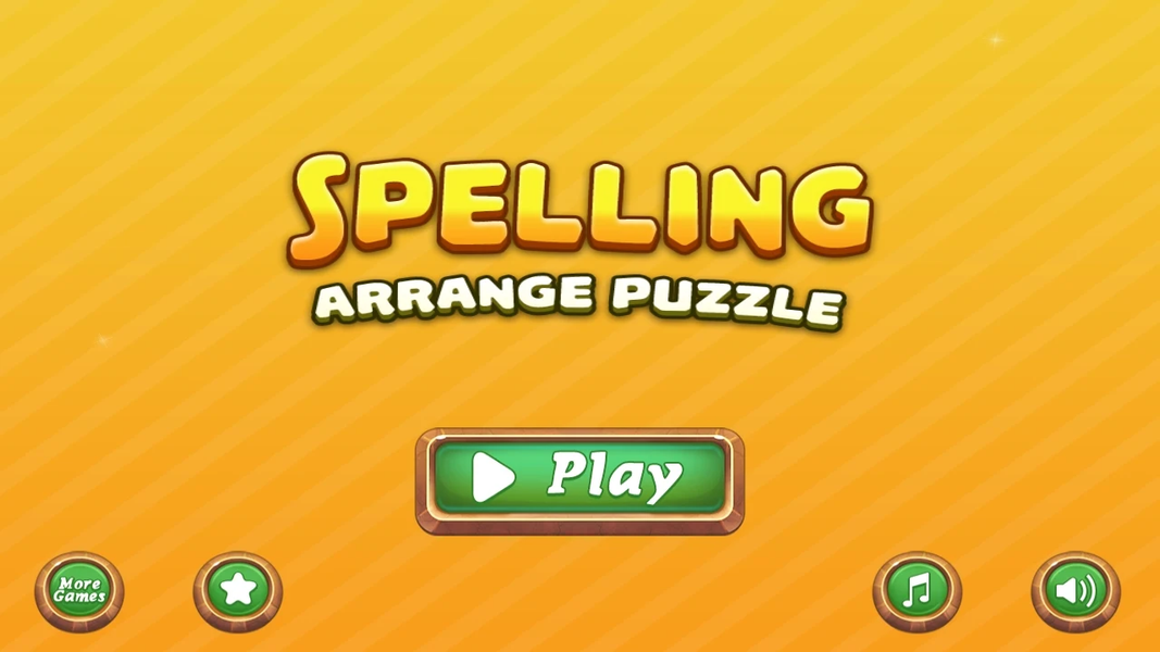 Spelling Game Puzzle - Gameplay image of android game