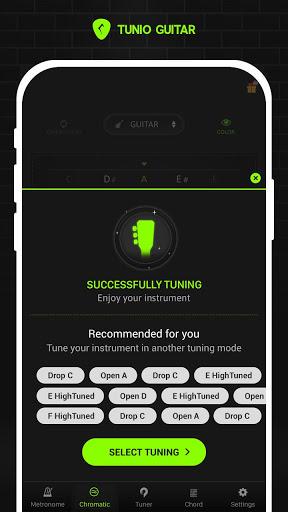 Guitar Tunio - Guitar Tuner - Image screenshot of android app