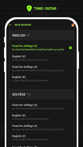 Guitar Tunio - Guitar Tuner - Image screenshot of android app