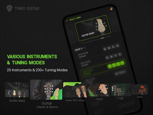 Guitar Tunio - Guitar Tuner - Image screenshot of android app
