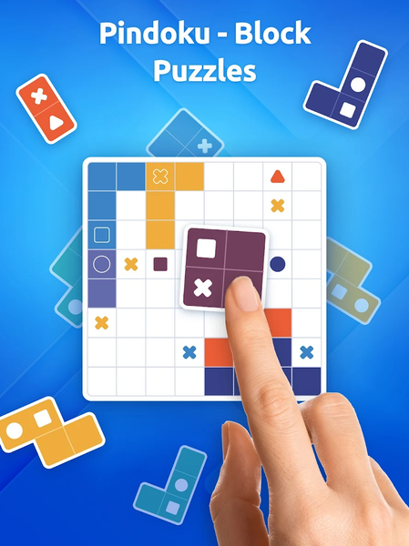 Pindoku: Pixel Block Puzzle - عکس بازی موبایلی اندروید
