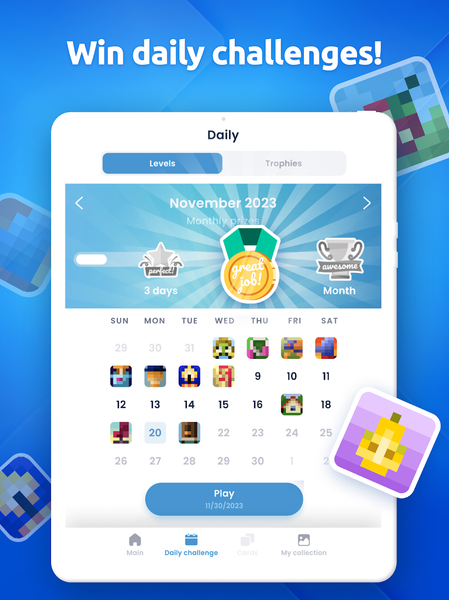 Pindoku: Pixel Block Puzzle - عکس بازی موبایلی اندروید