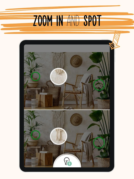 Find Five: Find the difference - Gameplay image of android game