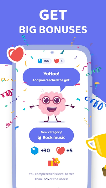 Brain Blitz Trivia-Quiz Test - عکس برنامه موبایلی اندروید