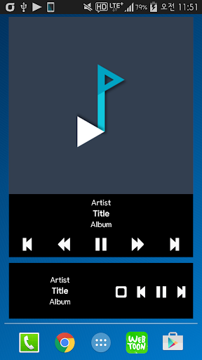 Plug In Music Widget - عکس برنامه موبایلی اندروید