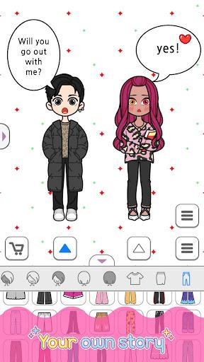 Lily Story : Dress Up Game - Gameplay image of android game