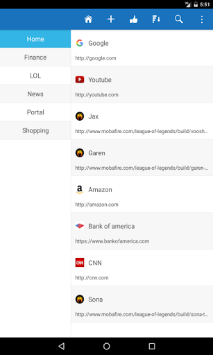 NEO Bookmark - Image screenshot of android app