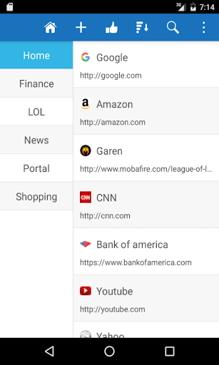 NEO Bookmark - Image screenshot of android app