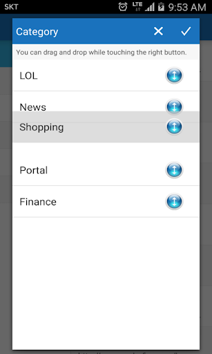 NEO Bookmark - Image screenshot of android app