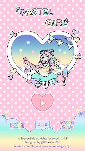 Pastel Girl : Dress Up Game - Gameplay image of android game