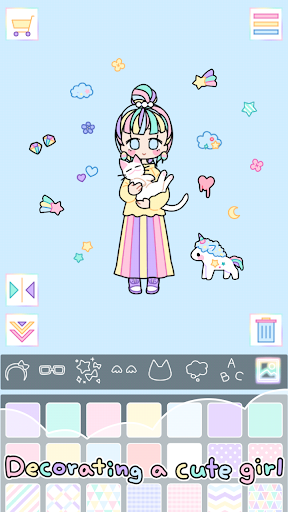 Pastel Girl : Dress Up Game - عکس بازی موبایلی اندروید