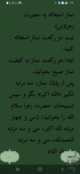 زیارت حضرت فاطمه (س) - عکس برنامه موبایلی اندروید