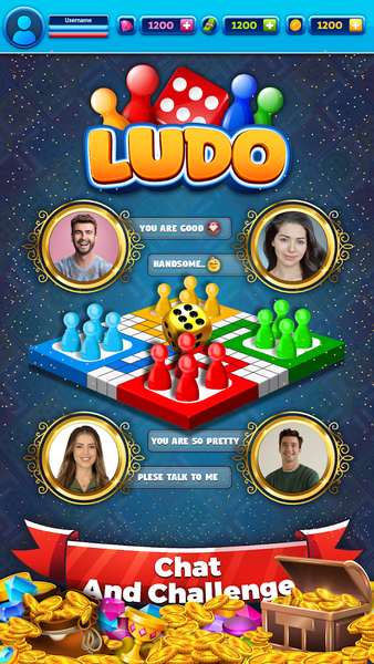 Ludo Multiplayer Arena Game - Gameplay image of android game