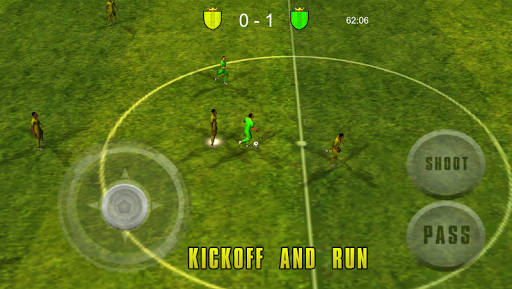 Soccer 3D Game 2015 - Gameplay image of android game