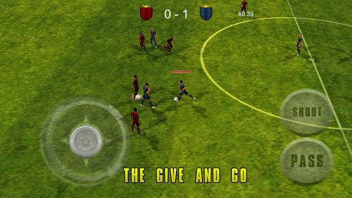 Soccer 3D Game 2015 - Gameplay image of android game