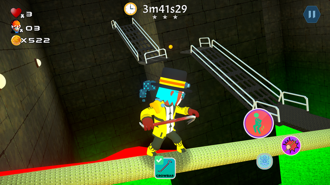 Escape Barry Alien Base - Gameplay image of android game