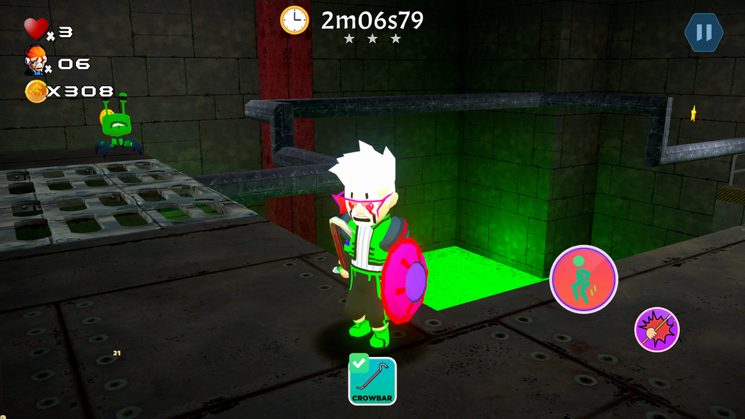 Escape Barry Alien Base - Gameplay image of android game