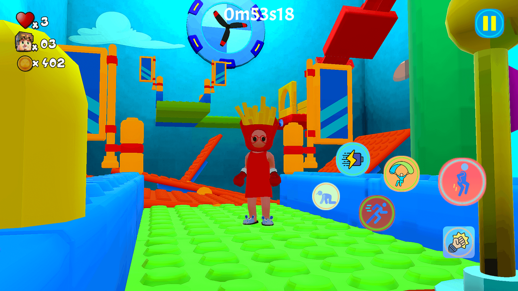 Escape Obby Prison Chapter 2 - Gameplay image of android game