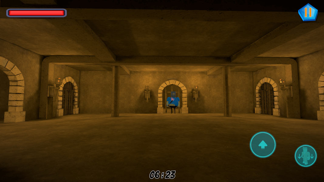 Obby Prison Escape - Gameplay image of android game