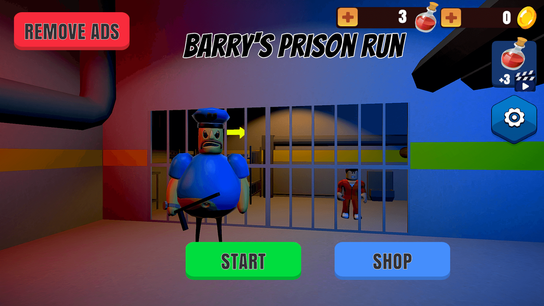 Obby Prison Escape - عکس بازی موبایلی اندروید