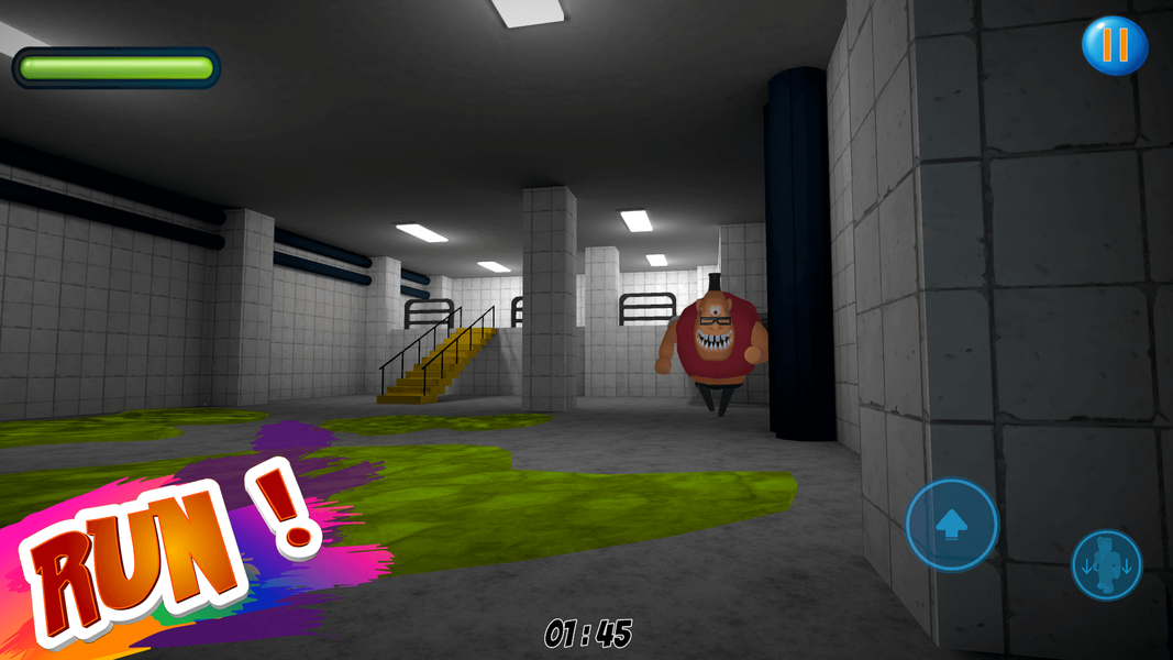 Mr Obby's Detention - Gameplay image of android game