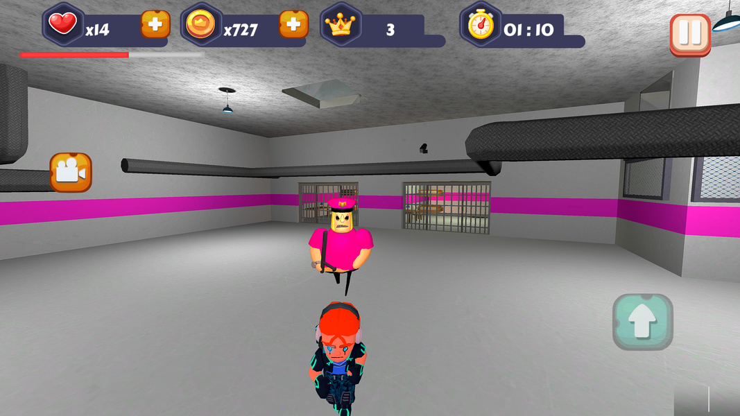 Escape Barry's Wife Prison - Gameplay image of android game