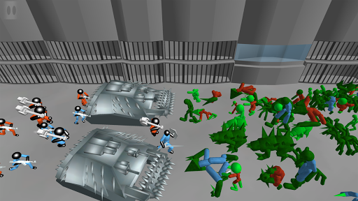 Stickman Prison Battle Zombies - عکس بازی موبایلی اندروید