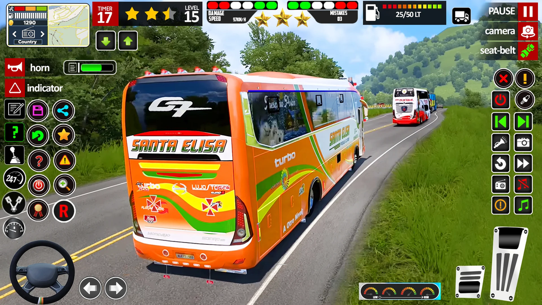 Bus Driving 2024 City Bus Game - عکس بازی موبایلی اندروید