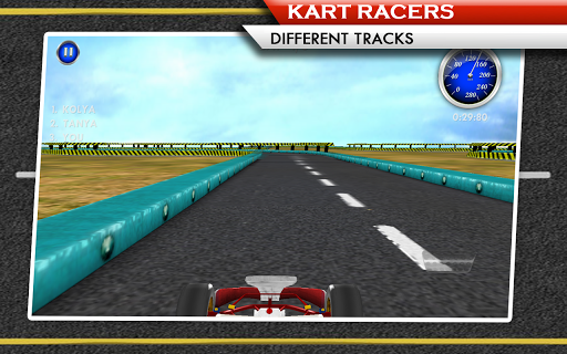 Kart Racers - Fast Small Cars - Gameplay image of android game