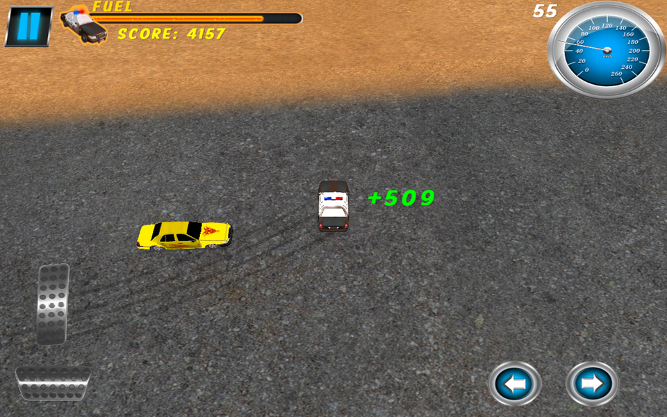 Mad Cop 2 - Police Car Drift - Gameplay image of android game