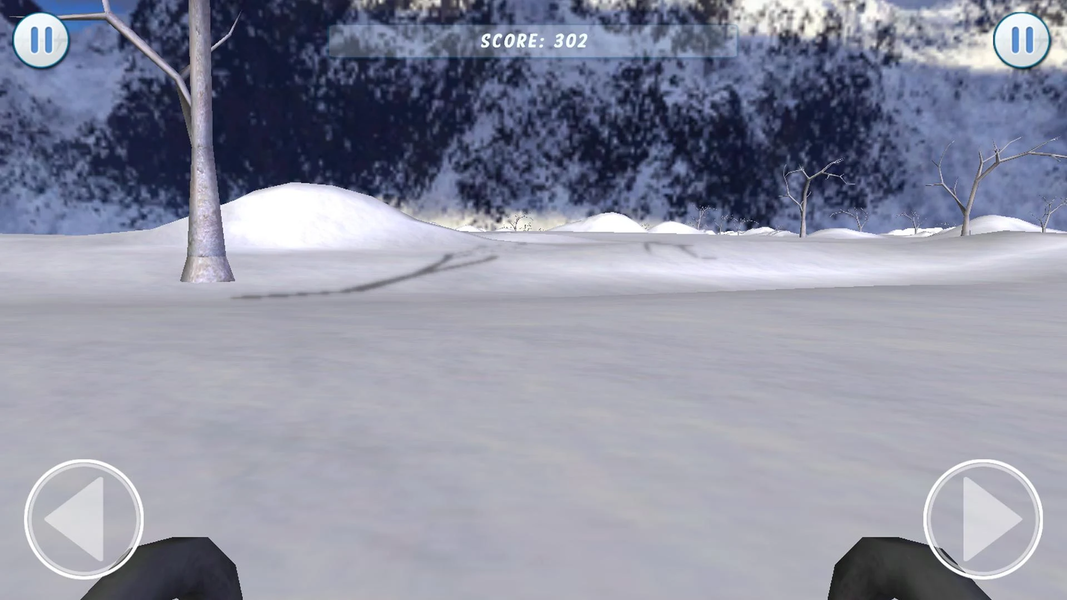 Sled Simulator 3D - Gameplay image of android game