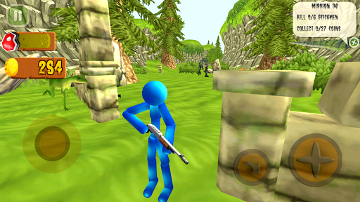 Stickman Dinosaur Hunter - عکس بازی موبایلی اندروید