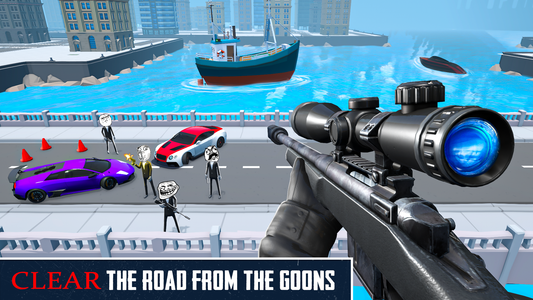 Meme games : Stickman Sniper Game for Android - Download