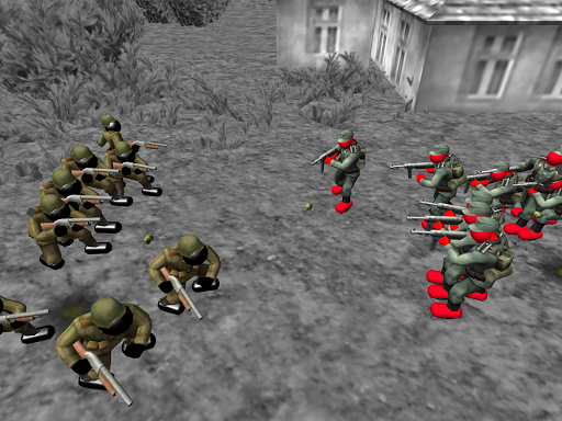 Stickman WW2 Battle Simulator - Gameplay image of android game