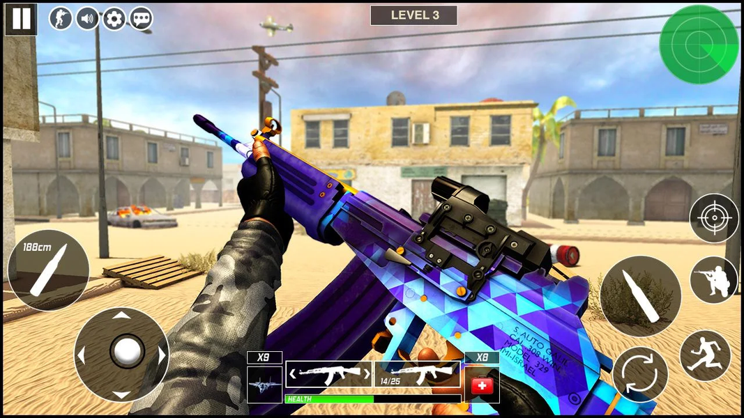 Counter FPS shooting strike: N - Gameplay image of android game