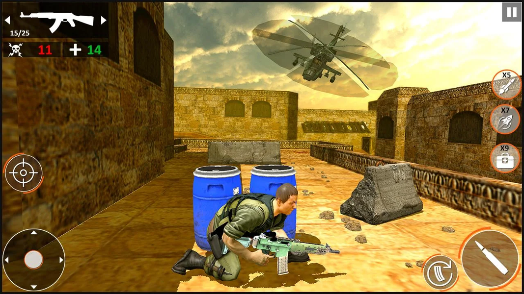 Counter Terrorist Cover Operat - Gameplay image of android game