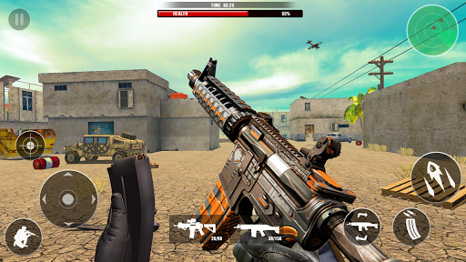 FPS encounter Strike: Commando shooting games ۲۰۲۰ - عکس بازی موبایلی اندروید