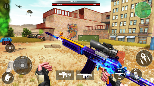FPS encounter Strike: Commando shooting games 2020 - Gameplay image of android game