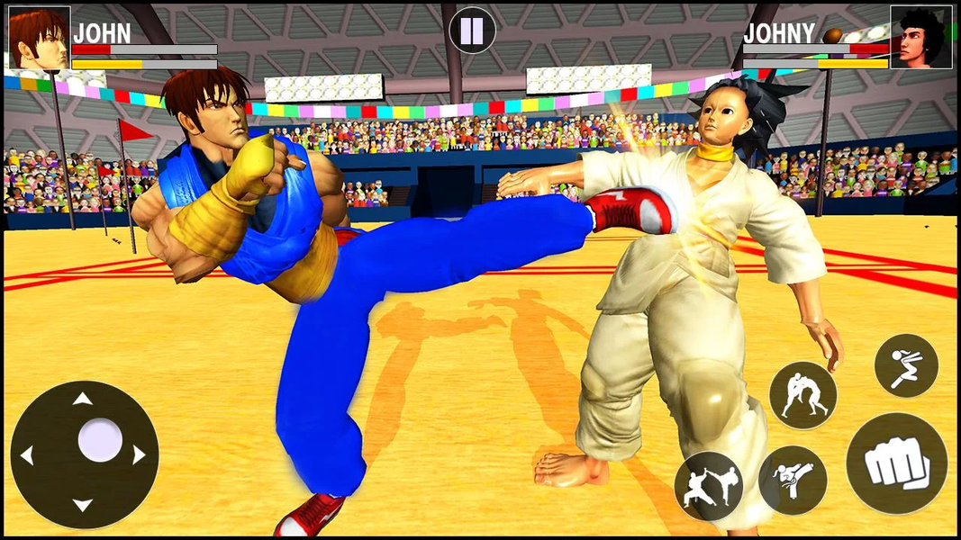 Kung Fu Karate Fighting: Tiger - Gameplay image of android game