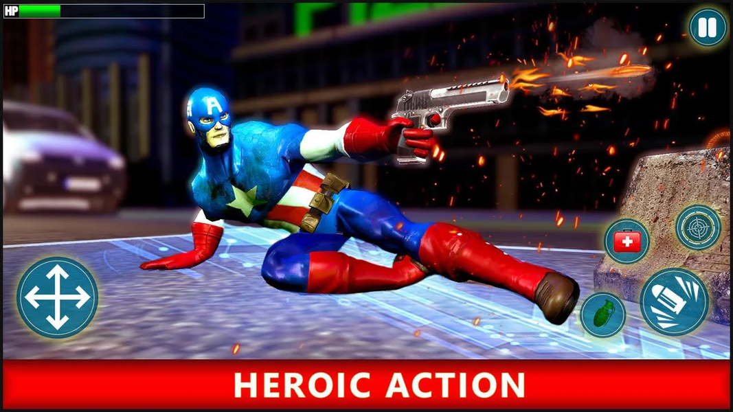 Super Hero Survival Mission : - Image screenshot of android app