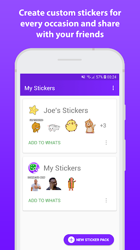 Sticker Workshop - WAStickerApps Stickers - عکس برنامه موبایلی اندروید