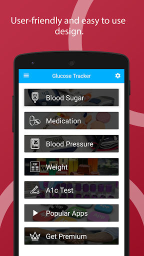Glucose Tracker Diabetes Diary - Image screenshot of android app