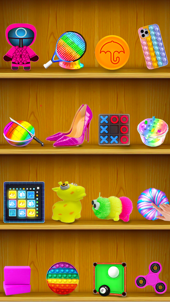 Poppit Antistress Relief Game - عکس بازی موبایلی اندروید