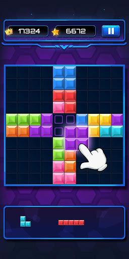 Blockpuz - Gameplay image of android game